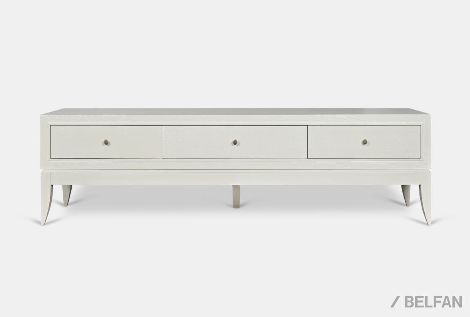 Тумба под ТВ "Коста" массив и шпон дуба 2