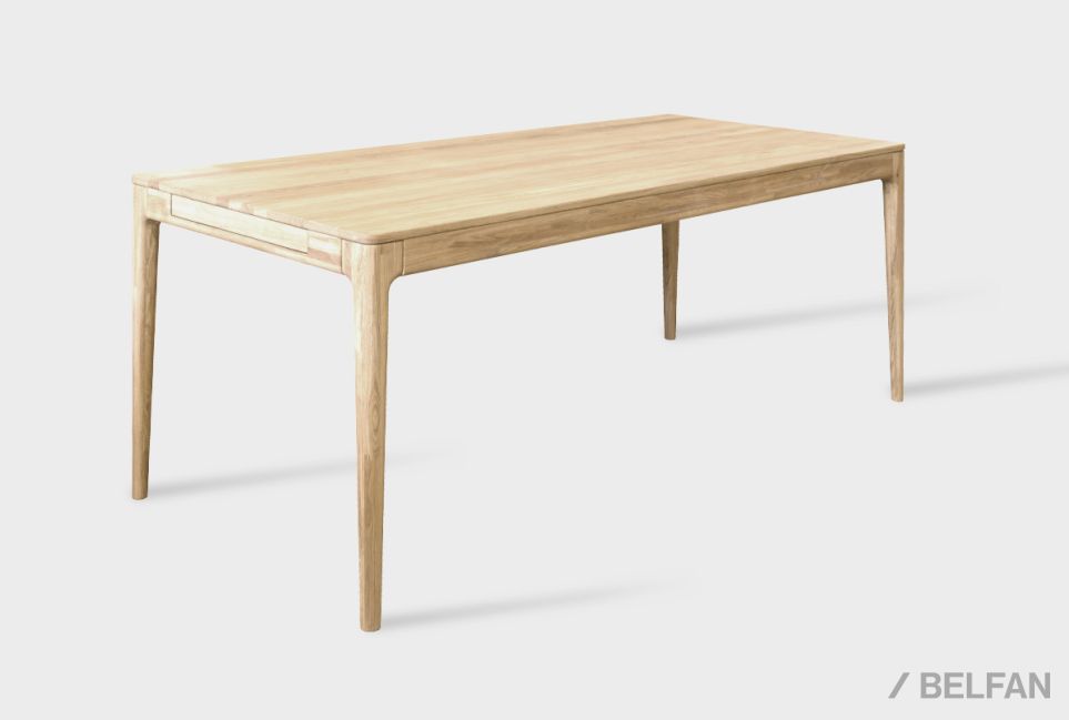 Стол обеденный "Соул" (раскладной) массив дуба 1