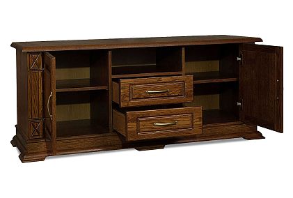 Тумба под ТВ "Верди Люкс ТВ2/1" (глухие двери)