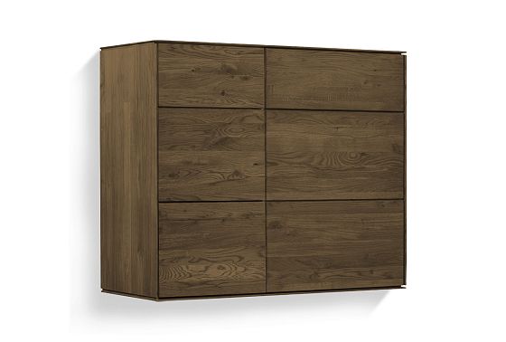 Шкаф навесной "Гринвуд" 2 массив дуба 8