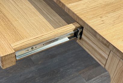 Стол обеденный "Соул" (раскладной); 1600x900; дуб натуральный