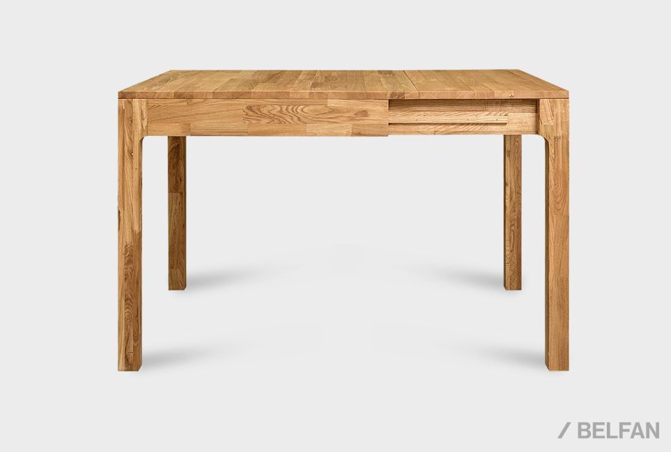 Стол обеденный "Норд" (раскладной) массив дуба 6