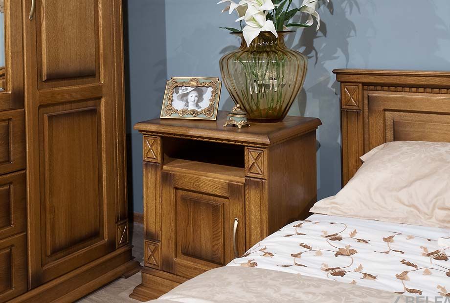 Шкаф 6-ти дверный "Верди Люкс" массив и шпон дуба 2