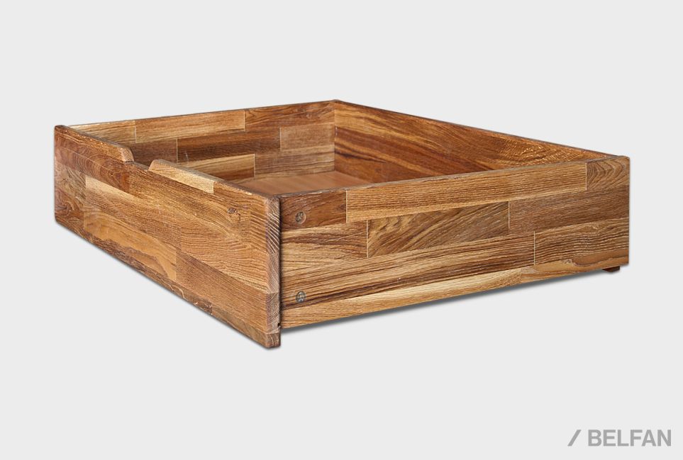 Ящик бельевой "Берген" массив дуба 1