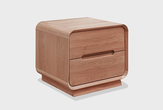 Тумба прикроватная "Монблан" массив дуба 4