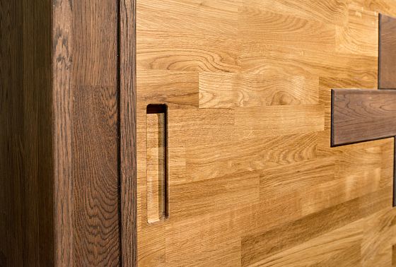 Шкаф-купе "Ирвинг Дизайн" массив дуба 11