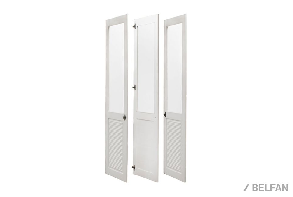 Комплект дверей к стеллажу "Рауна-30" массив сосны 2