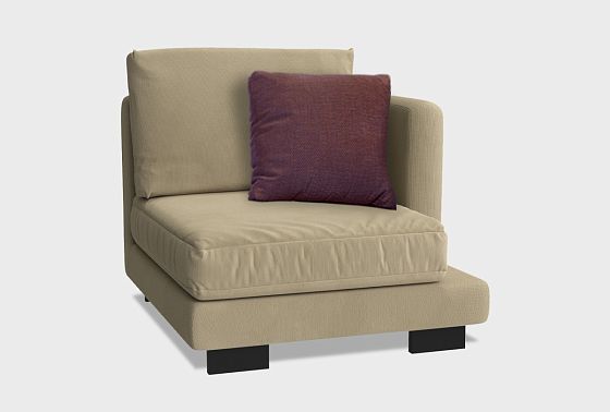 "Леформ" секция 1-но местная с подлокотником  5