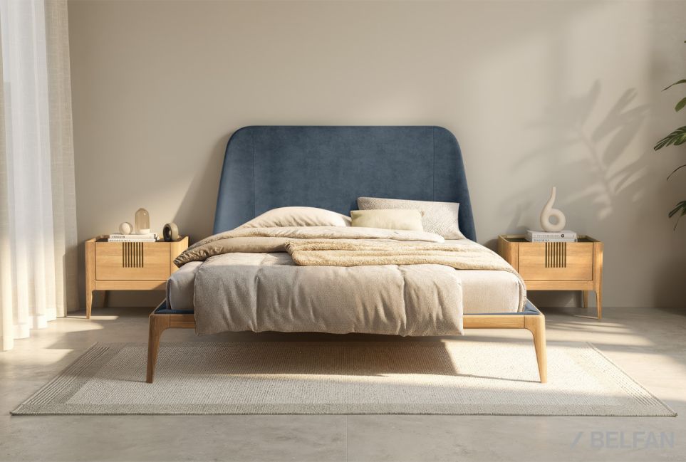 Тумба прикроватная "Бергамо" массив дуба 8