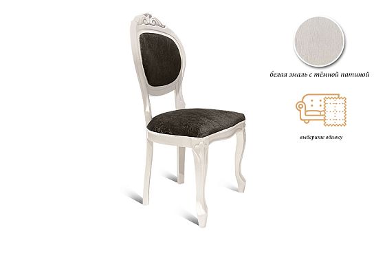 Стул "Орхидея" массив дуба 4