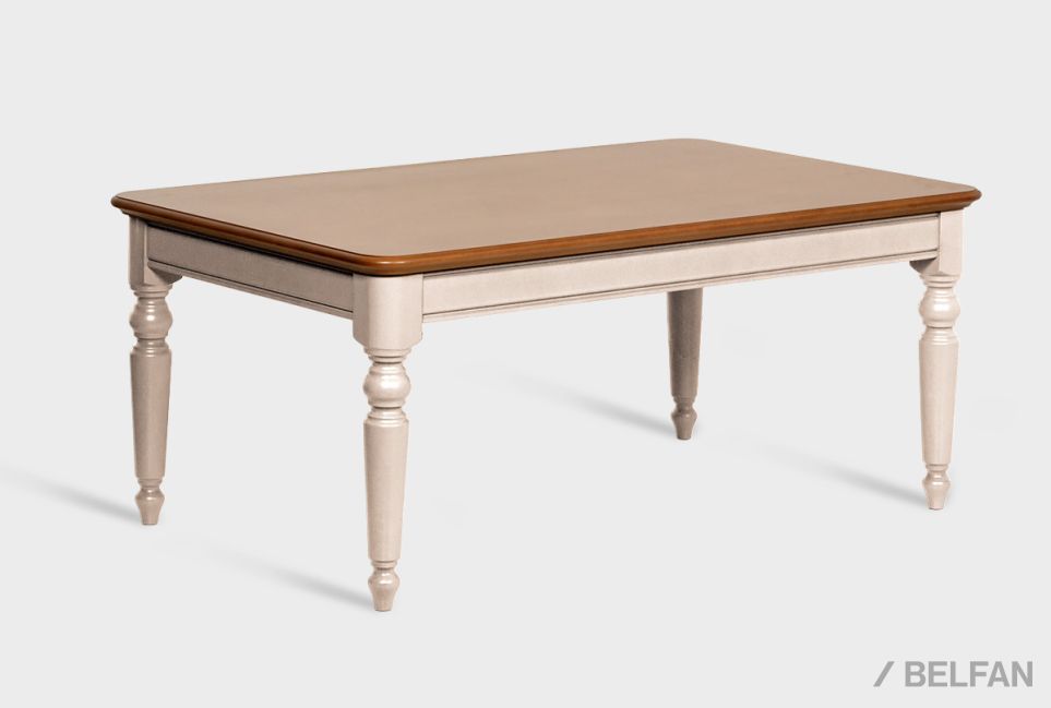 Стол журнальный "Оливия" массив и шпон ольхи 1