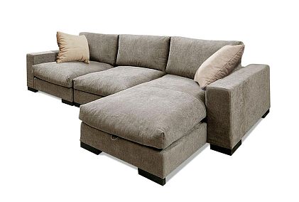"Лофт-S" диван с оттоманкой