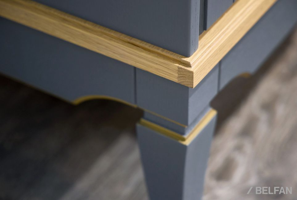 Тумба прикроватная "Стюарт" массив и шпон дуба 8