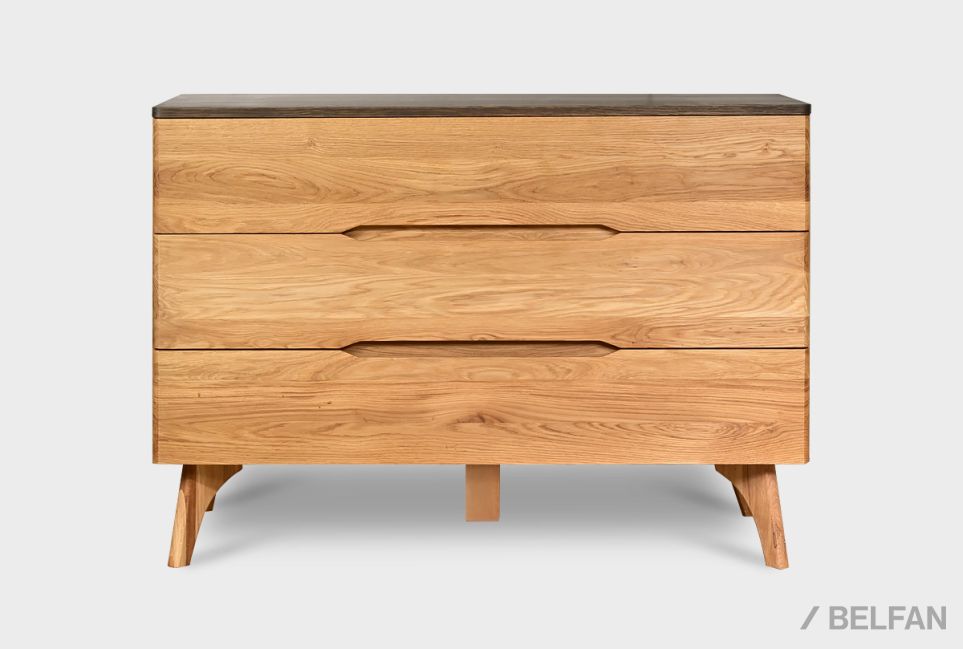 Комод "Элва" B-3 массив и шпон дуба 2