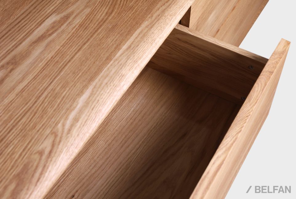 Тумба под ТВ «Тор» массив дуба 5