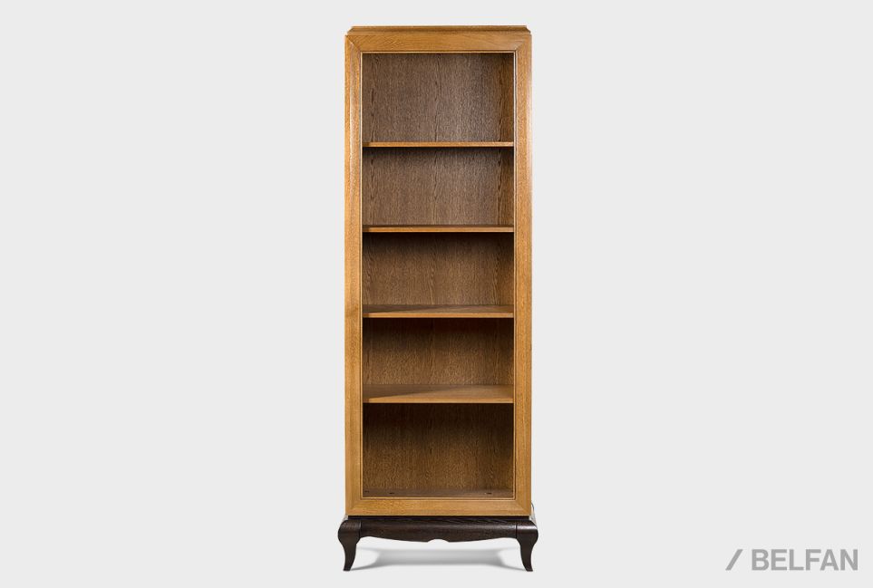 Стеллаж "Соната" массив и шпон дуба 3
