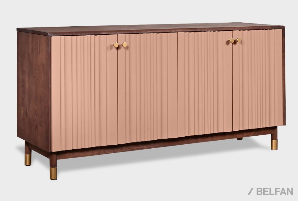 Тумба "Меридиан" 4 массив дуба, МДФ 2