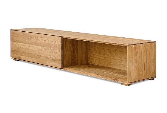 Тумба под ТВ "Гринвуд" массив дуба 16