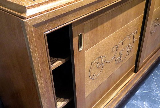 Тумба-купе "Соната" (декор) массив и шпон дуба 6