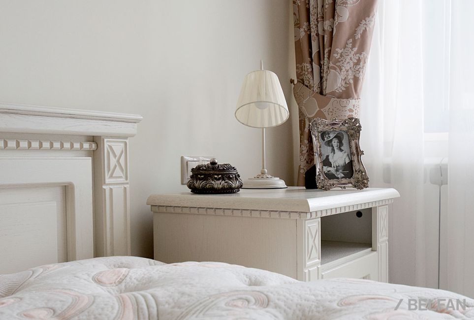 Кровать "Верди Люкс" (высокое изножье) массив и шпон дуба 2