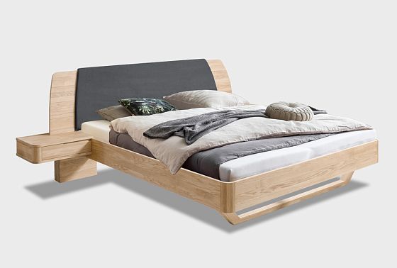 Кровать "Монблан" (с прикроватными тумбами) массив дуба 8