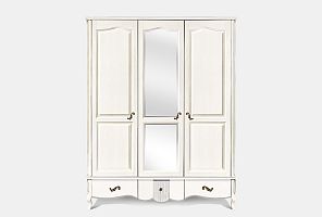 Шкаф для одежды "Катрин" фигурный 3-х дв. с зеркалом