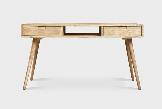 Стол письменный "Ирвинг" (2 ящика) массив дуба 8