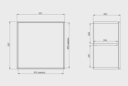Модуль настенный "Монреаль"