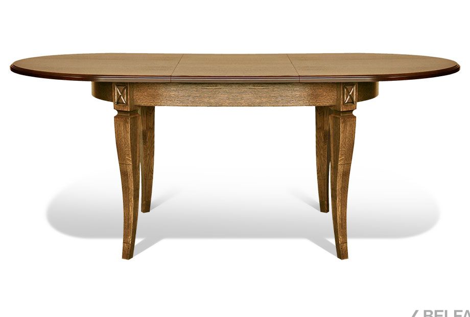 Стол обеденный "Верди Люкс 10А" массив и шпон дуба 3