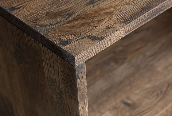 Полка настенная "Cube Design" 2.5 массив дуба 4