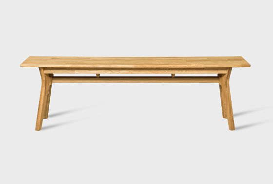 Скамья "Мидгард" массив дуба 7