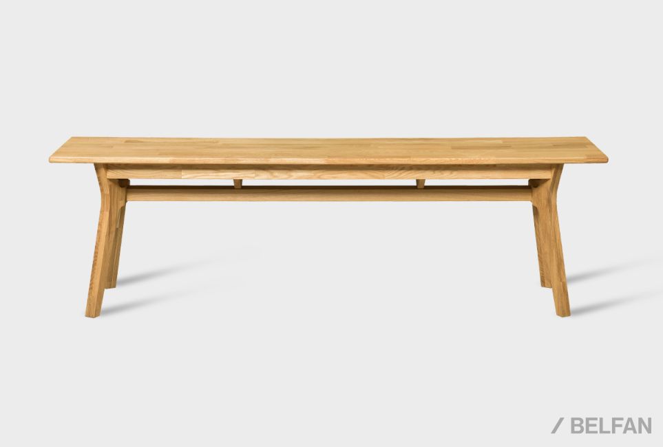 Скамья "Мидгард" массив дуба 3