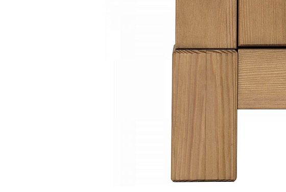 Тумба прикроватная "Рауна" 02 массив сосны 5