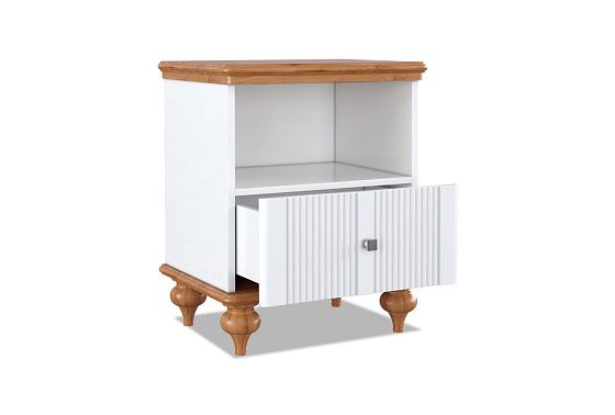 Тумба прикроватная "Рандеву" 01 массив сосны 4