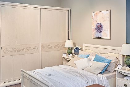 Шкаф-купе для одежды 2-х дв. "Соната" без зеркала (декор)