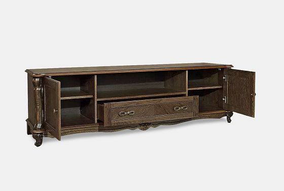 Тумба под ТВ "Алези 22" массив и шпон дуба 4