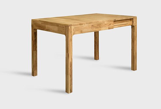 Стол обеденный "Норд" (раскладной) массив дуба 5