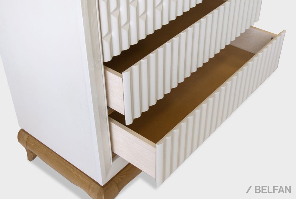 Комод "Армония" (узкий) массив и шпон дуба 8