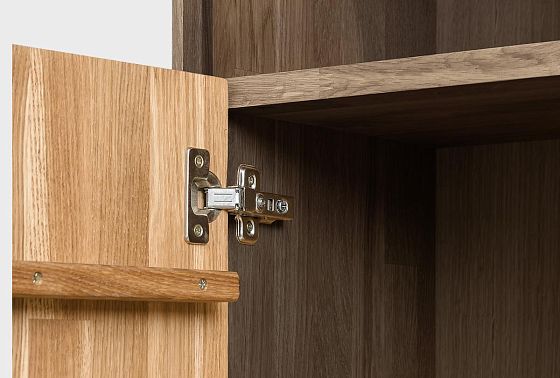 Шкаф навесной "Ирвинг Дизайн" 60 (левый) массив дуба 4