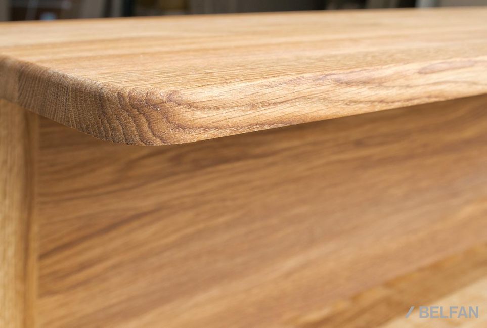 Полка настенная "Норд" 108 массив дуба 2