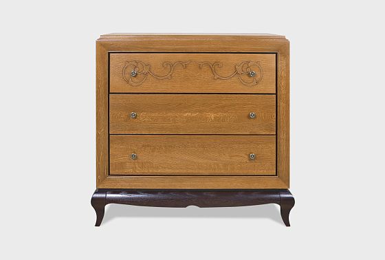 Комод "Соната" (узкий) массив и шпон дуба 4