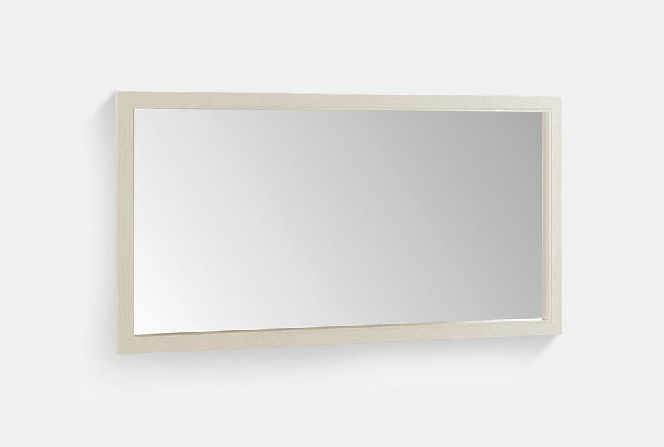 Зеркало "Коста"; олива+белая патина