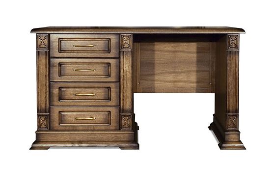 Стол письменный "Верди Люкс 9" массив и шпон дуба 4