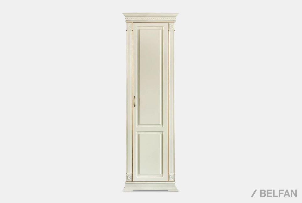 Шкаф 1-но дверный "Верди Люкс" массив и шпон дуба 1