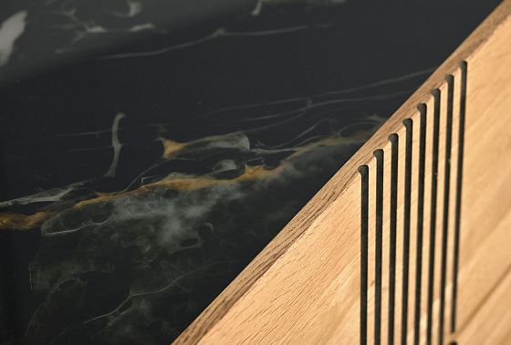 Тумба "Бергамо" 3 (с ящиками) массив дуба 13