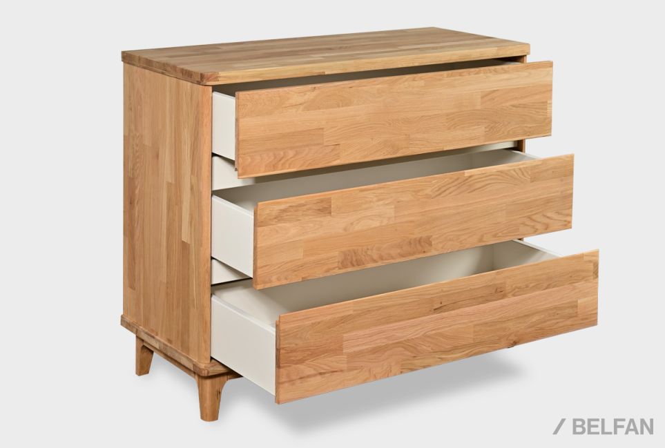 Комод "Уоллстрит" 3 массив дуба, МДФ 4