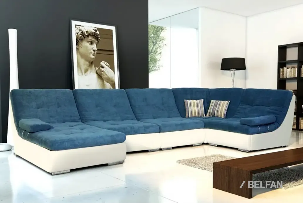 МИЛФОРД диван угловой с оттоманкой #2
