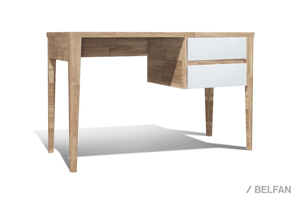 Стол письменный "Уоллстрит" массив дуба, МДФ 1