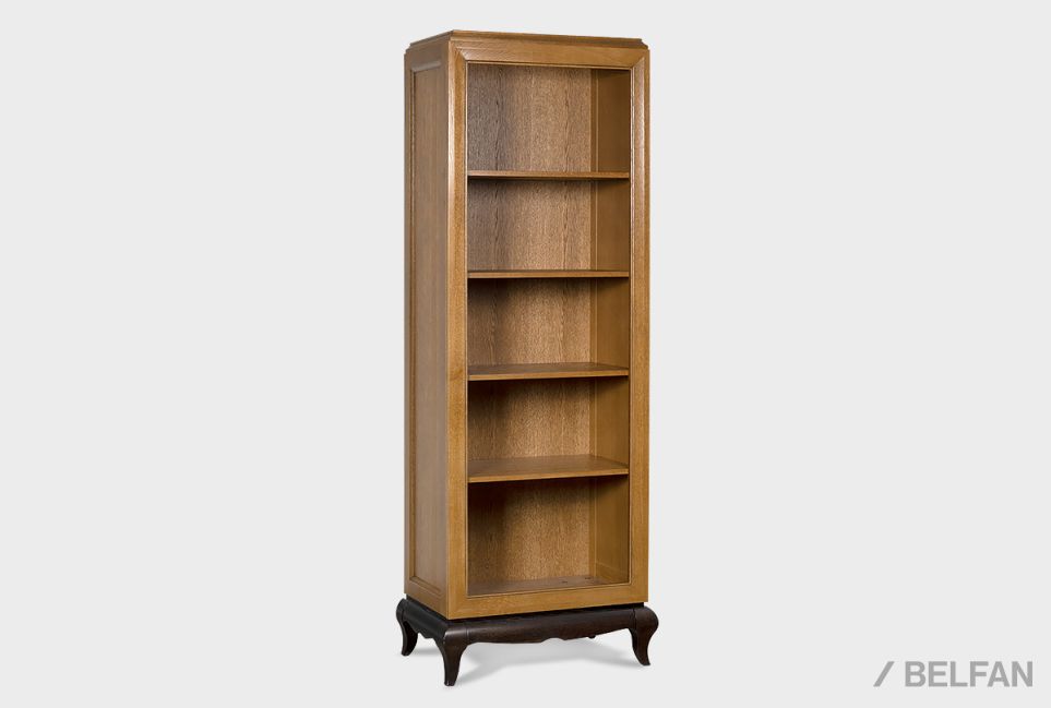 Стеллаж "Соната" массив и шпон дуба 2