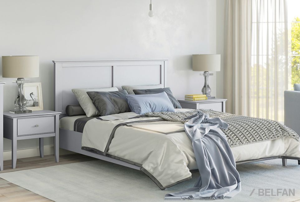 Тумба прикроватная "Адель" массив ольхи, МДФ 3